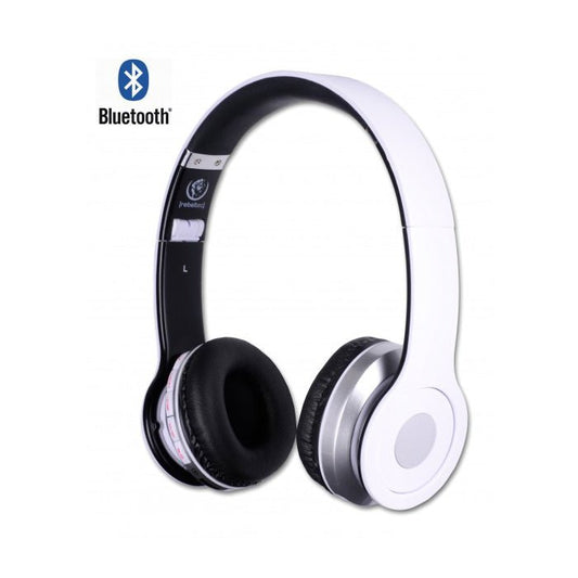 Rebeltec Bluetooth headphones Crystal white - LCDEAL