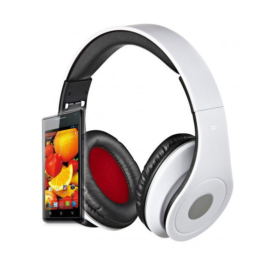 Rebeltec wired headphones AUDIOFEEL2 white - LCDEAL