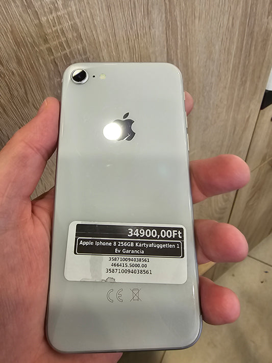 Apple Iphone 8 256GB Kártyafüggetlen 1 Év Garancia