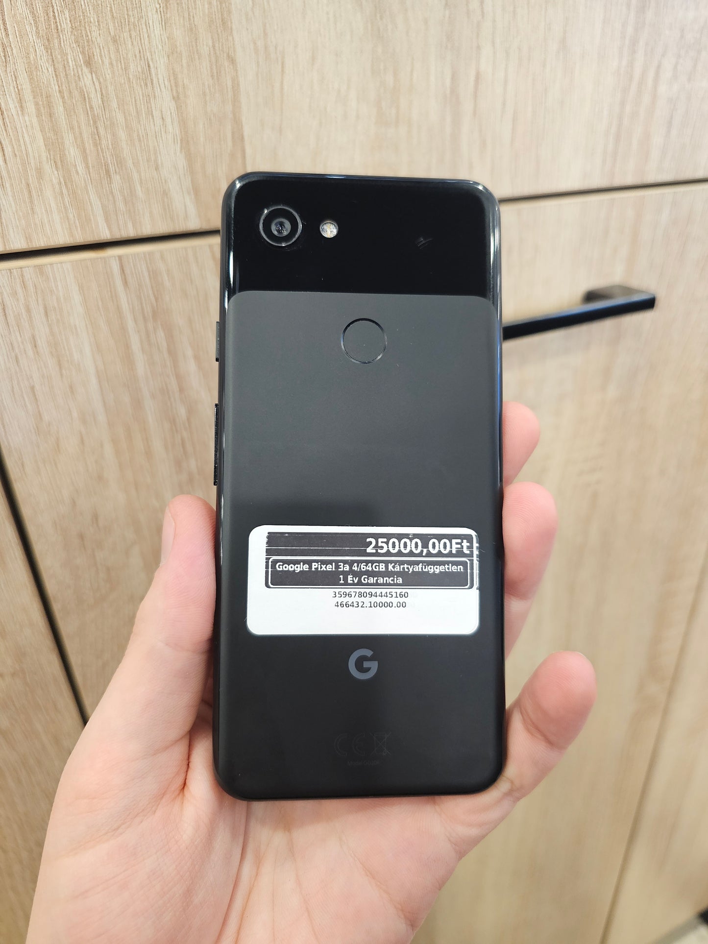 Google Pixel 3a 4/64GB Kártyafüggetlen 1 Év Garancia