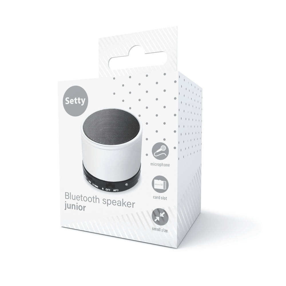 Setty Bluetooth speaker Junior white - LCDEAL