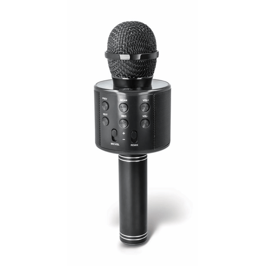 Setty microphone with bluetooth speaker black - LCDEAL