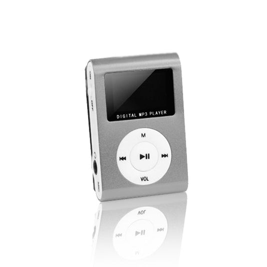 Setty MP3 with LCD + earphones silver - LCDEAL