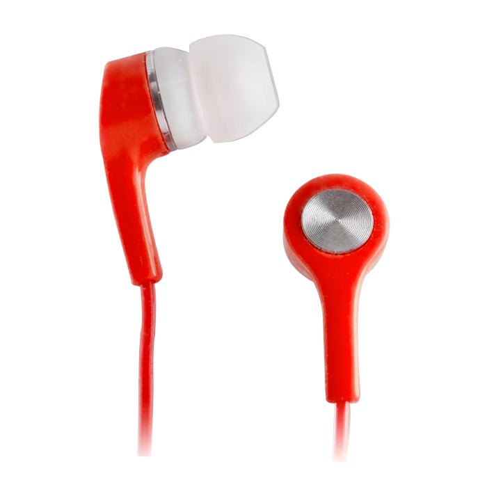 Setty wired earphones red - LCDEAL