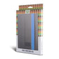 Universal case Orbi for tablet 7 - 8`` black - blue - LCDEAL